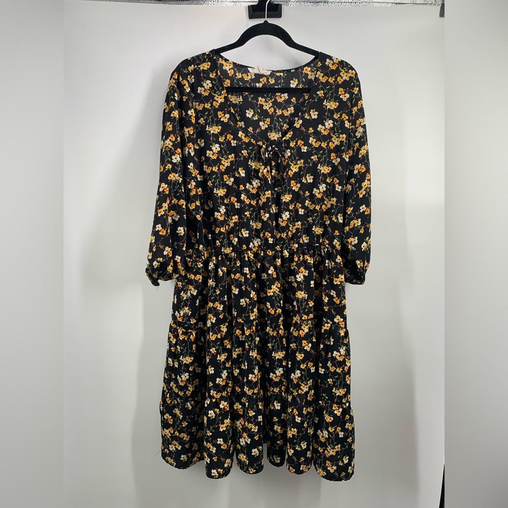 Just Found brand Floral Dress EUC Size 2X